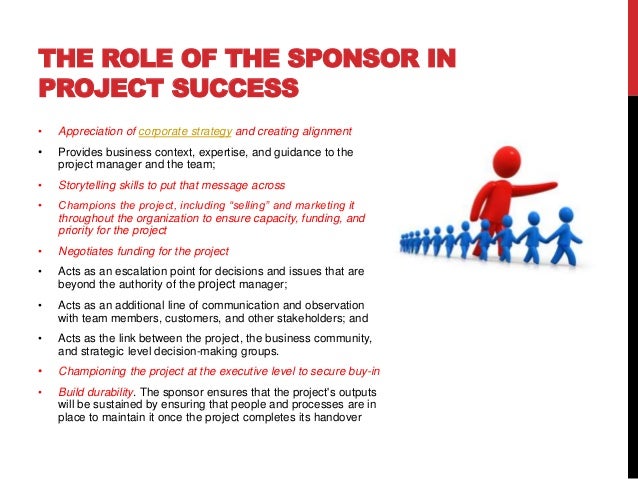 Image result for project sponsor